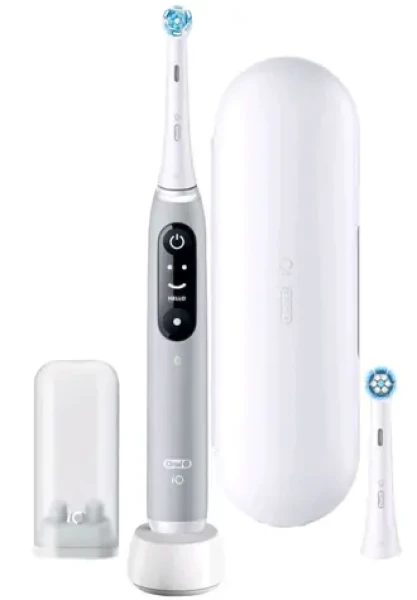 Braun Oral-B iO6 Grey Opal 445258 šedá / elektrický zubní kartáček (iO6 Grey Opal)