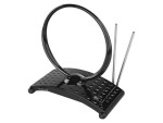 Anténa pokojová EMOS CITY RING-C550, DVB-T2, DAB, FM, filtr LTE/4G/5G