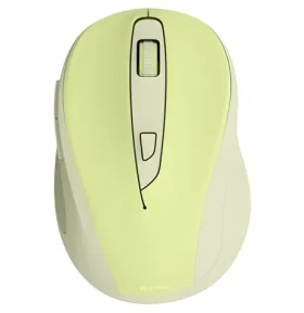 Hama WM-400 zelená / Bezdrátová optická myš / 1600dpi / 6 tlačítek / tichá / 2.4GHz