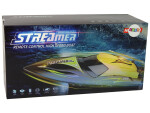 Mamido Motorový člun na dálkové ovládání Streamer R/C 2,4 GHz červený