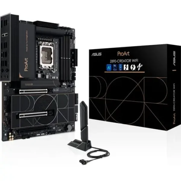 ASUS ProArt Z890-Creator WIFI / Z890 / LGA 1851 / 4x DDR5 / PCIex16 / 1x 10GLAN /1x 2.5GLAN / ATX (90MB1JD0-M0EAY0)