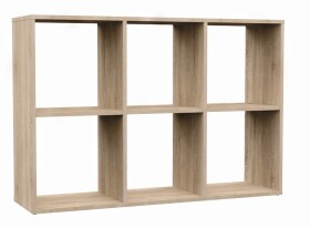 FRONTI Regál MALAX 2x3 Dub sonoma