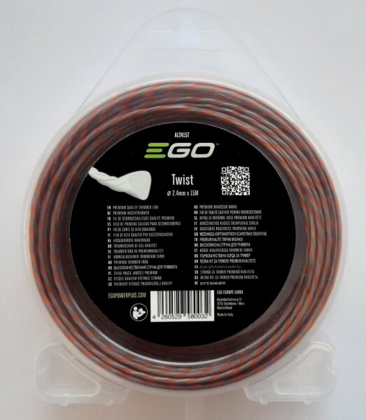 Struna kroucená EGO 2,4 mm x 15 m AL2415T