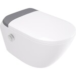 DEANTE - Silia nástěnná inteligentní WC mísa, s automatickým sedátkem - základní CSSD6ZPW