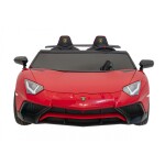 Mamido Dětské elektrické autíčko Lamborghini Aventador SV červené