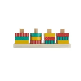 Mattel Fisher Price dřevěná skládačka tvary