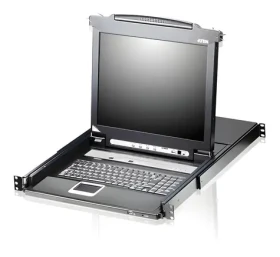 ATEN LCD KVMP Switch 8-port černá / KVM switch / 19" TFT LCD / USB / LAN / 1920×1200 / 1U rack (CL5708N-ATA-2XK07GG)
