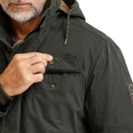 Bushman Pánská zateplená bunda Hayk, tmavě zelená XXXXL