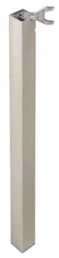 Strong stolová noha eloxovaný hliník 710x80x80 (310043)