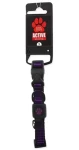 Active Dog Strong S fialový / Obojek pro psy / Nylonový / Nastavitelný / 1,5 × 27-37 cm (0904-90527)