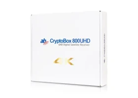 AB CryptoBox 800UHD / Satelitní přijímač / 4K UHD / DVB-S2X / H.265 HEVC / HDMI / LAN / PVR (AB CR800UHD)