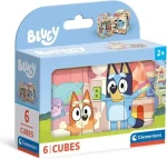 Clementoni Obrázkové kostky Bluey