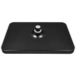 REA - Obdélníková dešťová sprcha JS-032 Black REA-P0393