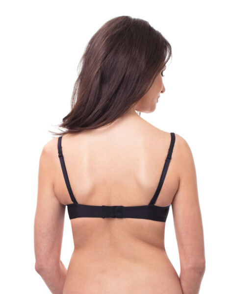 Hladká podprsenka s double push-up efektem WONDERBRA FULL EFFECT PLAIN BRA - WONDERBRA - černá 75 A