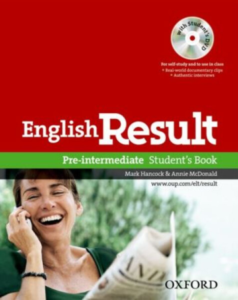 English Result Pre-intermediate Student´s Book + DVD Pack - Mark Hancock