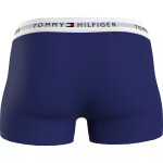 Pánské boxerky 3P TRUNK PRINT UM0UM02768 0W2 modré Tommy Hilfiger