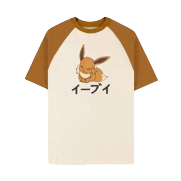 Béžové tričko Pokémon Eevee vel. XS