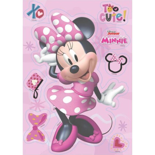 Jedlý papír 20cm Minnie 14,8x21 cm - Dekora