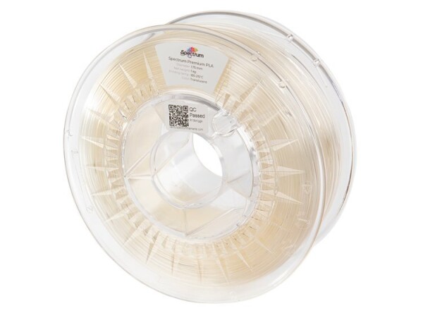 PLA filament Translucent 1,75 mm Spectrum 1 kg