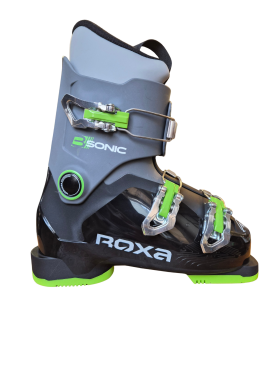 Lyžařské boty Roxa SONIC 3 black/anthracite/lime Velikost MP (cm): 20,5