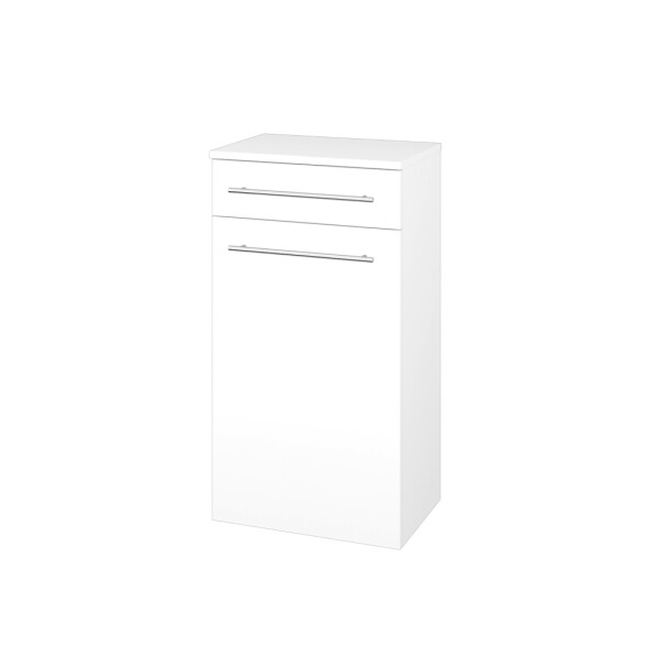 Dřevojas - Nízká skříňka DOS SNDZ 50 - N01 Bílá lesk / Úchytka T02 / N01 Bílá lesk / Pravé 211431BP