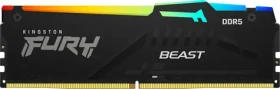 Kingston Fury Beast Black RGB 32GB (1x32GB) DDR5 5600MHz / CL40 / DIMM / ECC / XMP (KF556C40BBA-32)