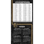 JF Turner Kalendář Vegas Golden Knights NHL 2026 Wall Calendar