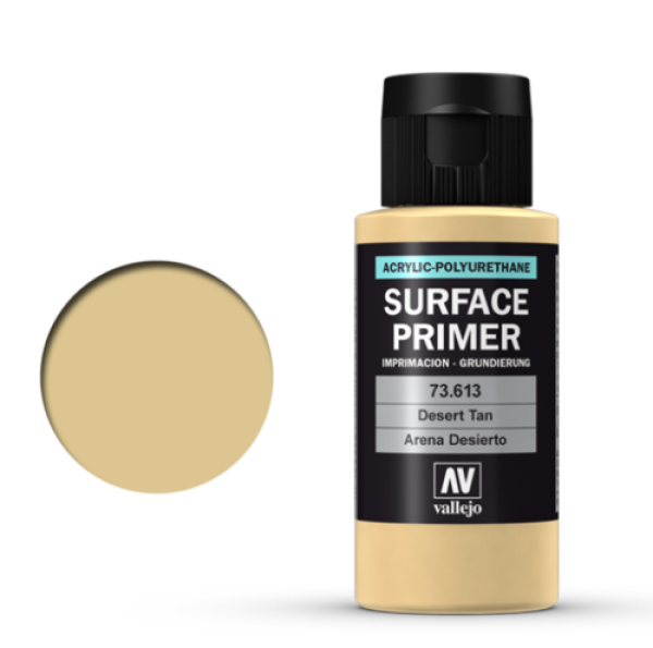 Vallejo Surface Primer 73613 Desert Tan Base (60ml)