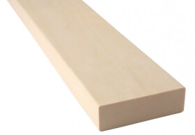 Překrývací lišta - Osika 15x45x2400mm CCMAS24HL