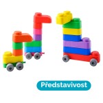 Far Far Land Stavebnice měkká 15 bloků, Far Far Land, W022269