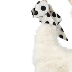 Módní dámská plyšová kabelka do ruky Raiga, krémová