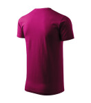 Basic tričko pánské fuchsia red S