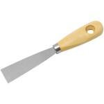 Špachtle malířská ocel, 60 mm, dřevěná rukojeť