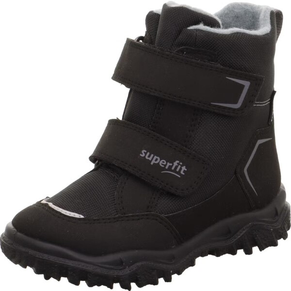 Chlapecké zimní boty HUSKY Black/Light Grey Superfit 1-006081-0000 - 28