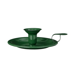 Ib Laursen Svícen Enamel Dark Green, zelená barva, smalt