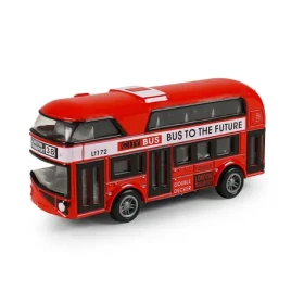 RAPPA 192409 Autobus londýnský dvoupatrový červená
