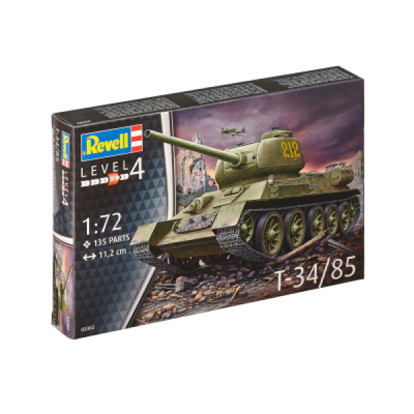 Revell Tank T34 85 1:72