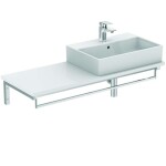 IDEAL STANDARD - Strada Umyvadlo 60x42x15 cm, s přepadem, otvor pro baterii, s Ideal Plus, bílá K0778MA