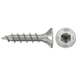 Fischer 574148 šrouby do dřevotřísky 4 mm 30 mm TX Nerezová ocel 200 ks