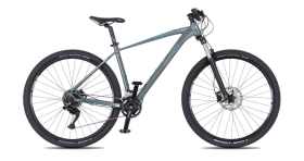 4EVER FRONTBEE 29", rám 17" (M), model 2025, barva foggy/silver - ZDARMA dopravné, seřízení, odborná montáž, pojištění a sada světel! (Záruka nejlepší ceny! Nakupujte u autorizovaného prodejce!)