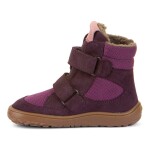 Dívčí zimní barefoot boty TEX WINTER Purple Froddo G3160247-7 - 30