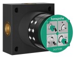 HANSGROHE - Základní těleso pro horní sprchu, pro 2 spotřebiče 24573180