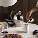 Georg Jensen Nerezový džbánek na smetanu Bernadotte 230 ml, stříbrná barva, kov