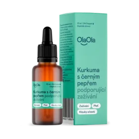 OlaOla Kurkuma s černým pepřem 10 ml / kapky (120031)
