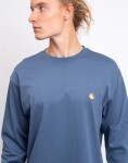 Tričko Carhartt WIP L/S Chase T-Shirt Icesheet / Gold