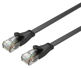 Unitek plochý patch kabel UTP Cat.6 15m / Patch kabel / RJ45-RJ45 (C1814GBK)