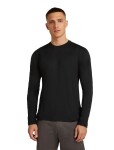 Pánské merino tričko s dlouhým rukávem ICEBREAKER Mens 150 Ace LS Tee, Black velikost: L