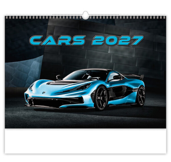 Kalendář nástěnný 2027 - Cars