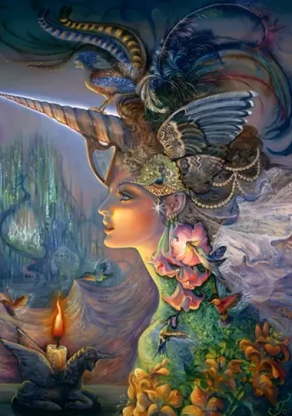 GRAFIKA Puzzle Moje Lady Unicorn