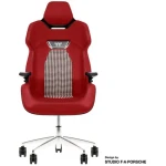 Thermaltake ARGENT E700 Design by Studio FA Porsche černo-červená / Herní židle / nastavitelná / nosnost až 150 kg (GGC-ARG-RBLFDL-01)